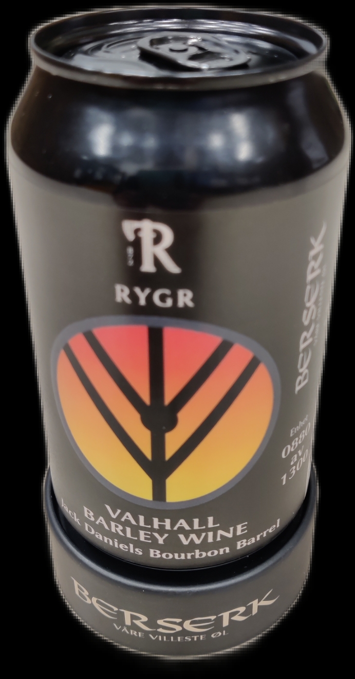 Rygr Valhall Barley Wine Tennessee Whisky Rygr Bryggh S