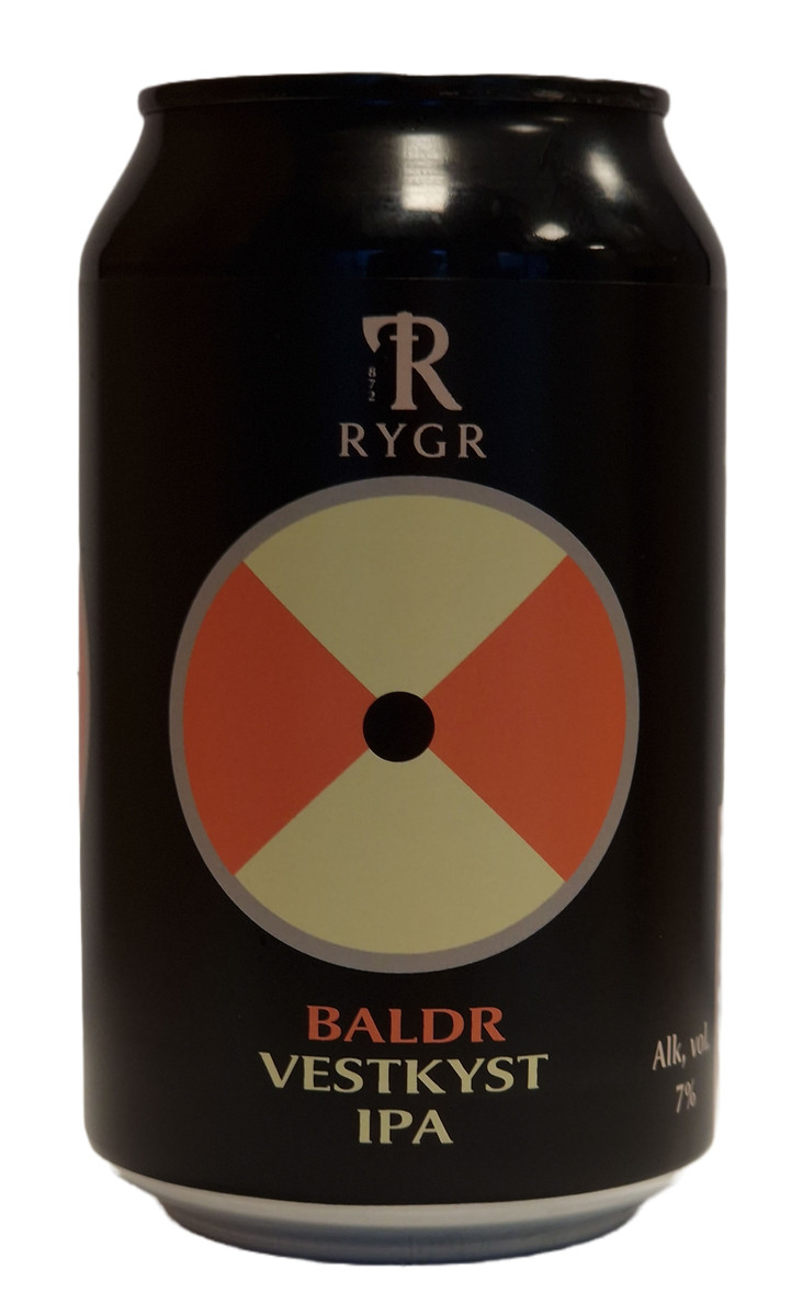 Rygr Baldr Vestkyst Ipa Rygr Bryggh S