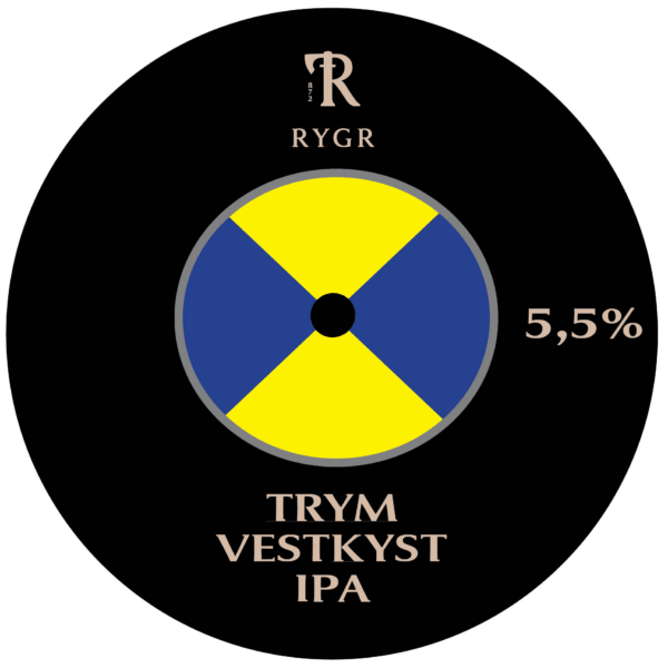 RYGR Trym Vestkyst IPA Keykeg 20L