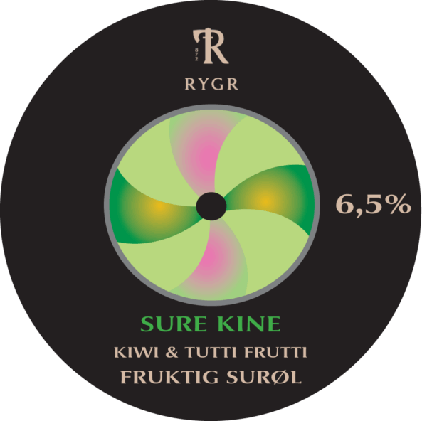 RYGR Sure Kine, Kiwi- & tuttifrutti Keykeg 20l.